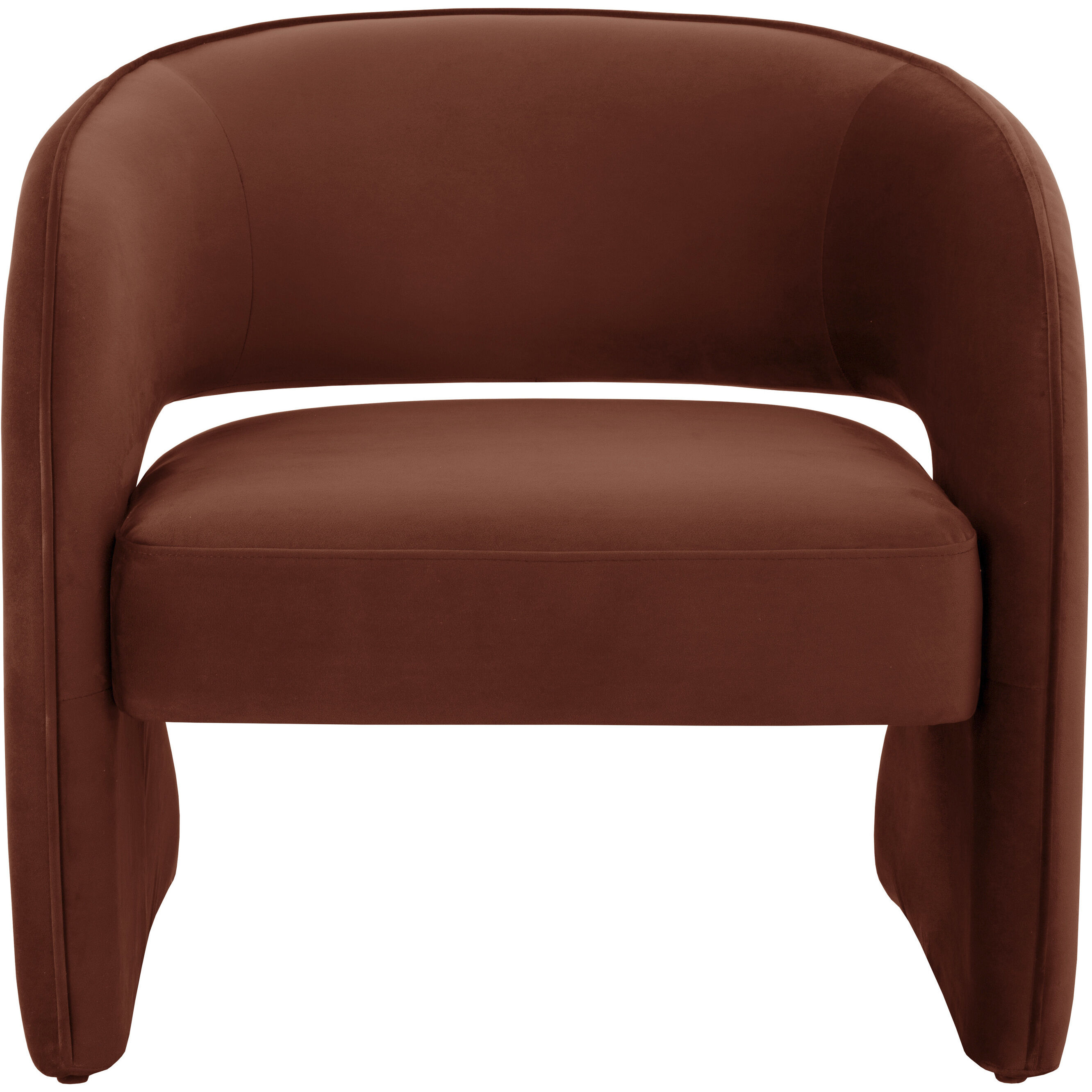 Rosalia Meg Rust Lounge Chair